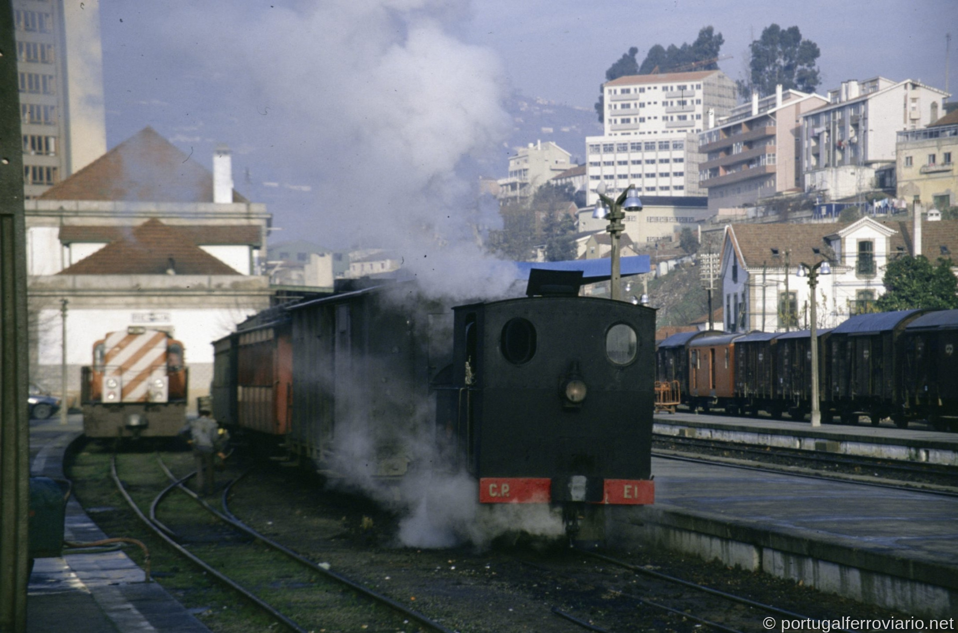 Manobras na Régua 1983