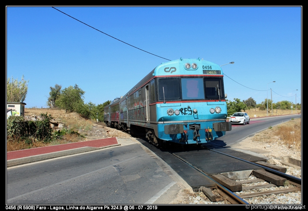 0456 (R 5908) Faro - Lagos, Linha do Algarve Pk 32