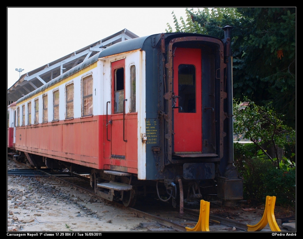 Carruagem Napoli 1ª classe 17-29 004-7 Tua 1609201