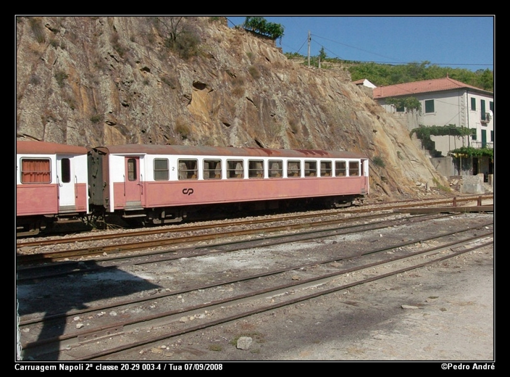 Carruagem Napoli 2ª classe 20 29 003-4 Tua 0709200