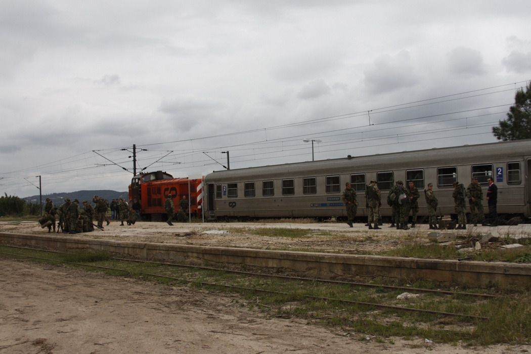 Comboio militar Portalegre - Santa Margarida