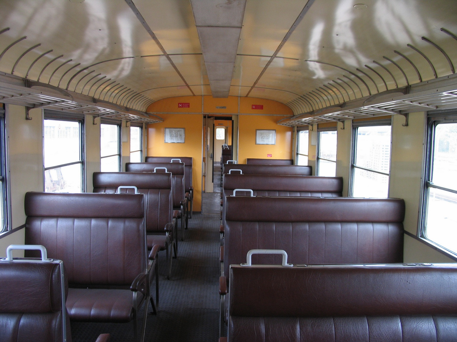 Interior da carruagem