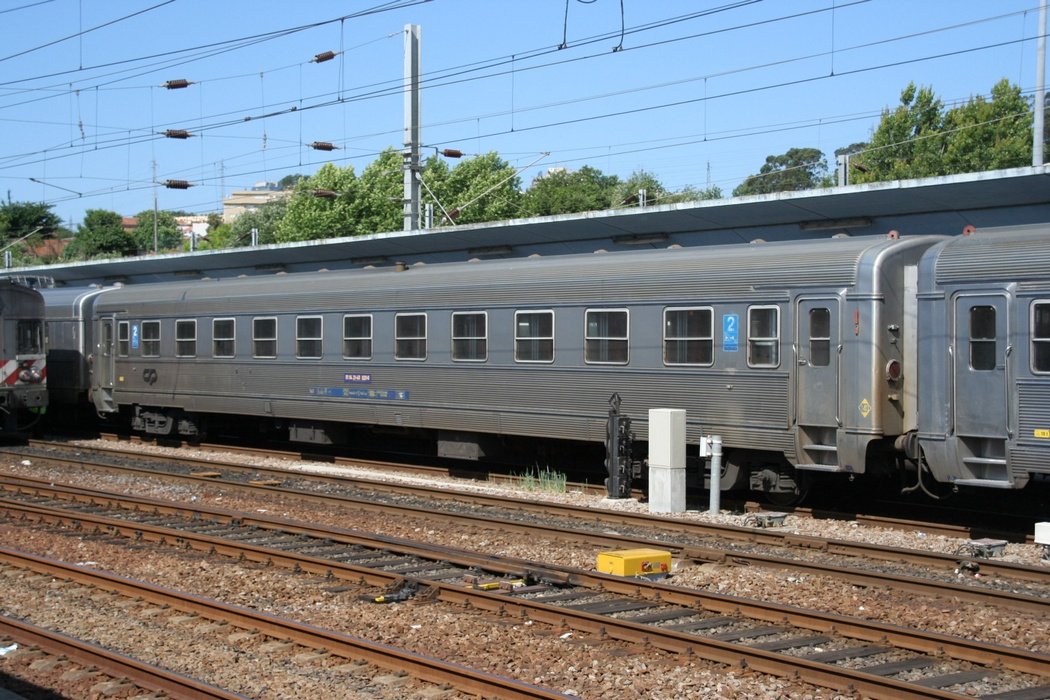 Comboio de inspecção de catenária Porto - Lisboa