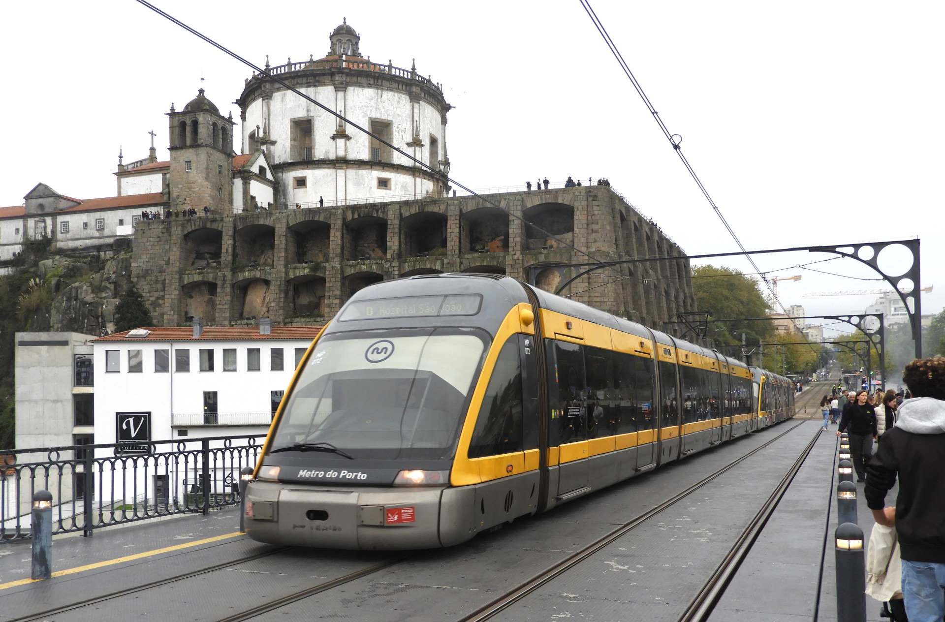 Metro do Porto MP072, Ponte Luiz I, Porto, 25/10/25