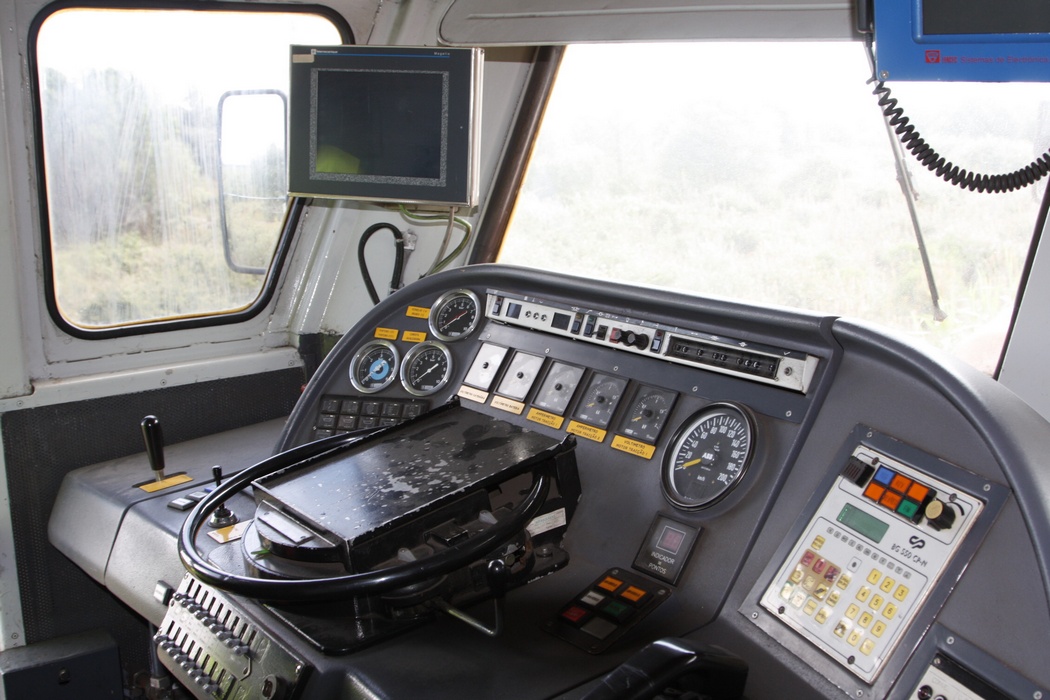 Cabine de condução, renovada a partir de 2004