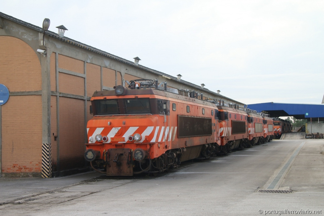Antes do transporte para Contumil