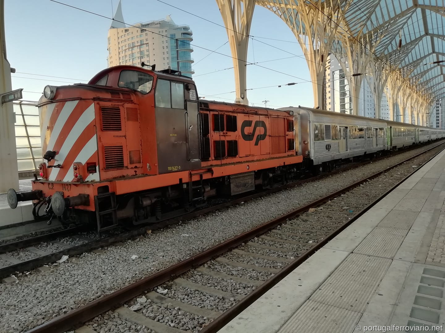 CP 1427 em Lisboa-Oriente