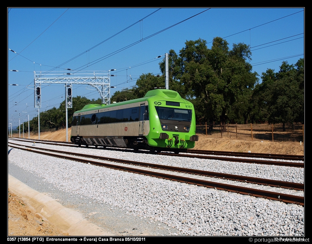 0357 (13854 (PTG) Entroncamento - Évora) Casa Bran