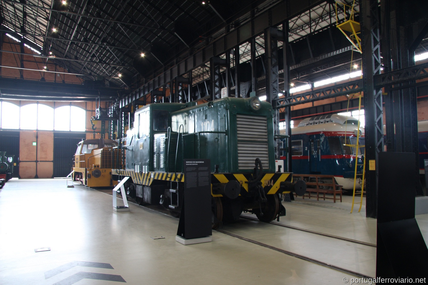 Em Exposição no Museu Nacional Ferroviário