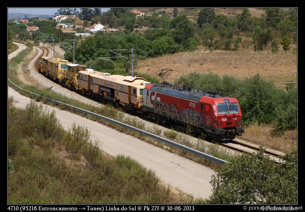 4710 (95216 Entroncamento - Tunes) Linha do Sul Pk