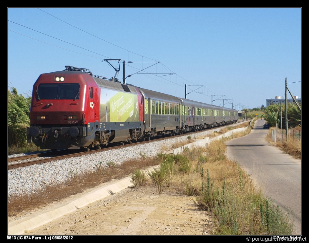 5613 (IC 674 Faro - Lx) 05-08-2012
