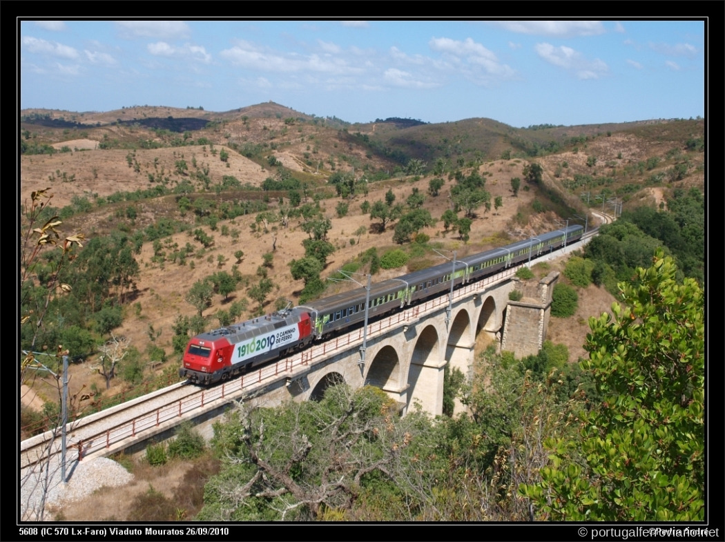 5608 (IC 570 Lx - faro) Viaduto dos Mouratos @ 26