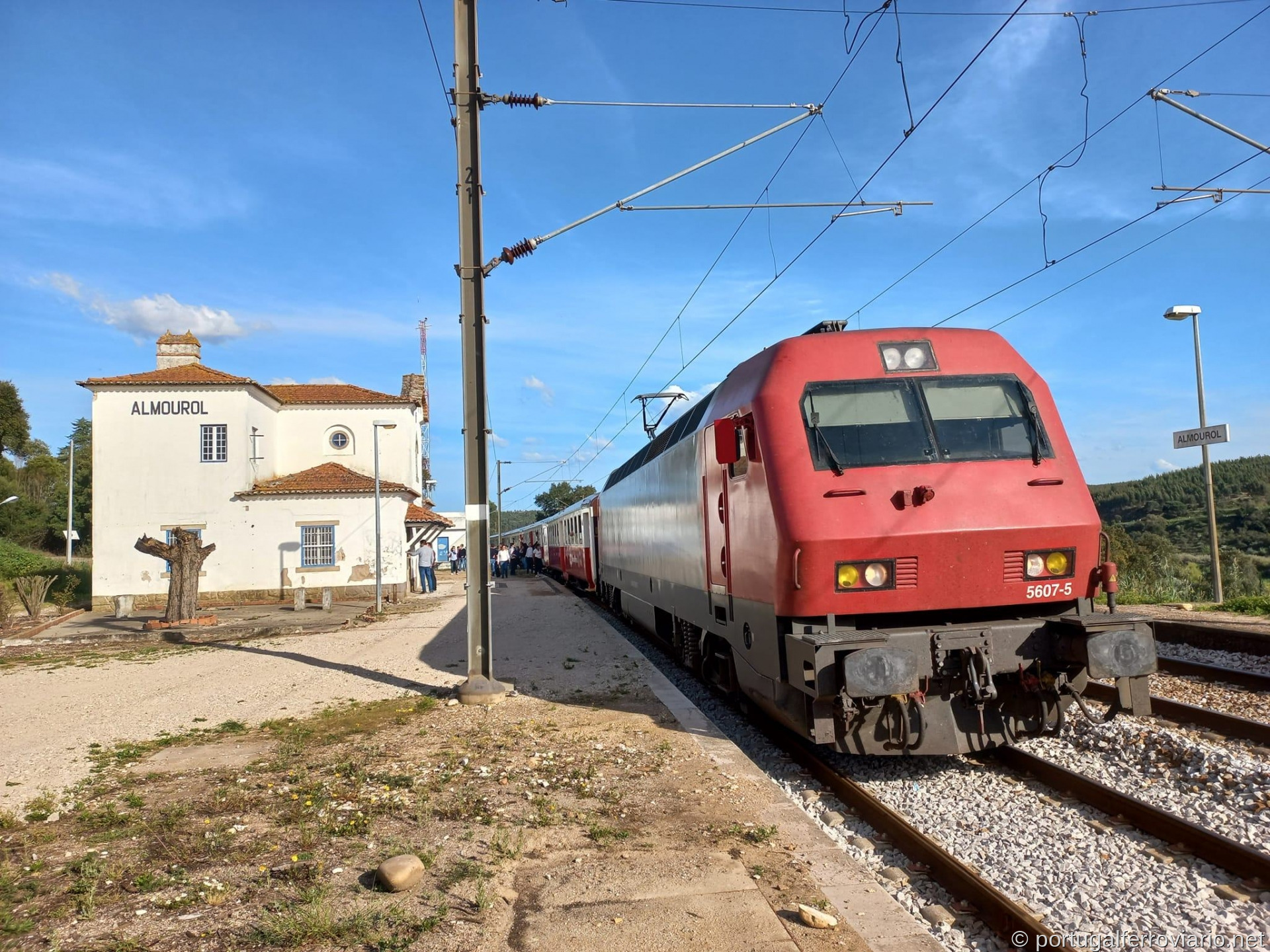 CP 5607 | Comboio Vintage do Tejo @ Almourol