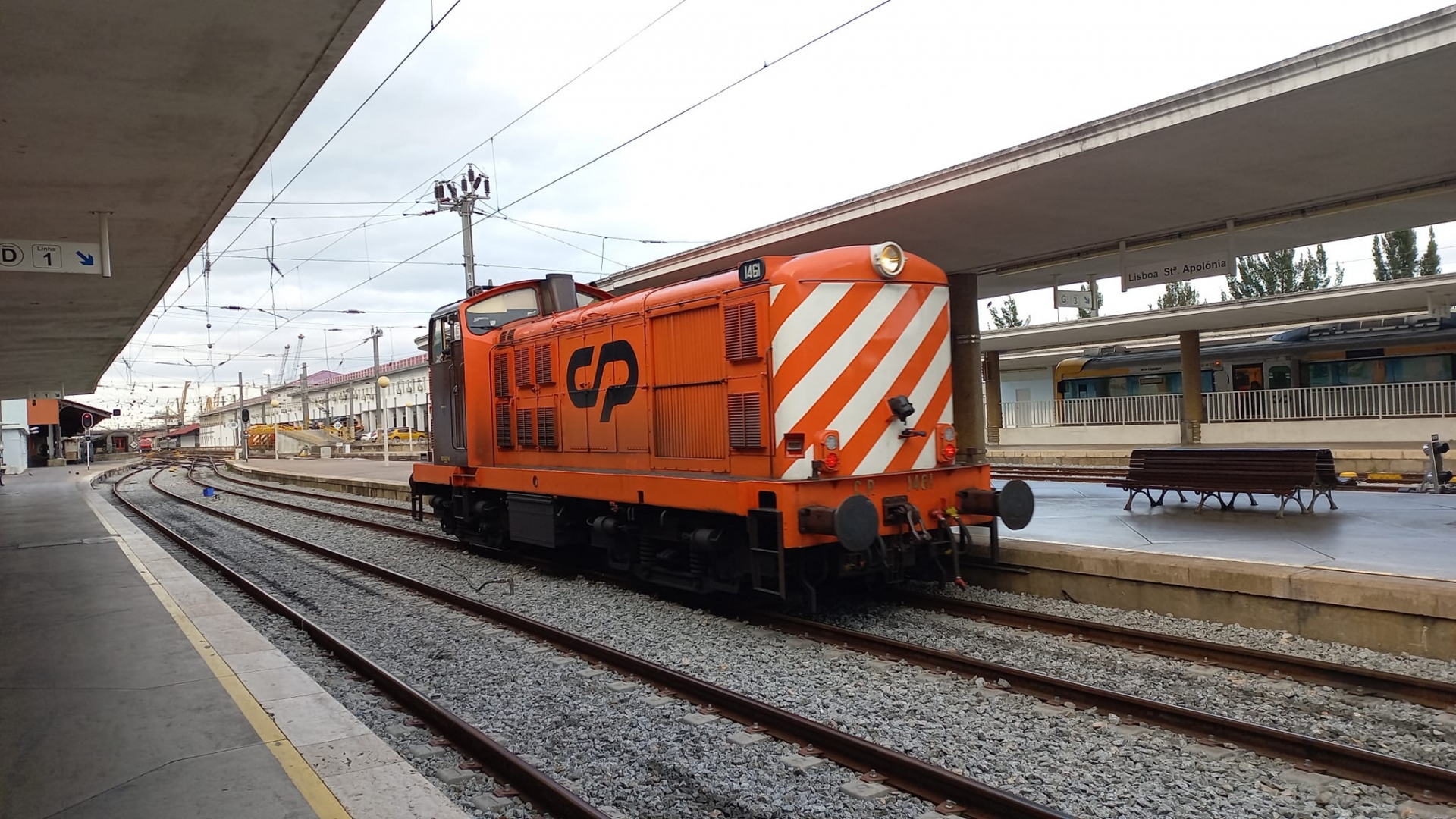 CP 1461 | Manobras @ Lisboa-Santa Apolónia