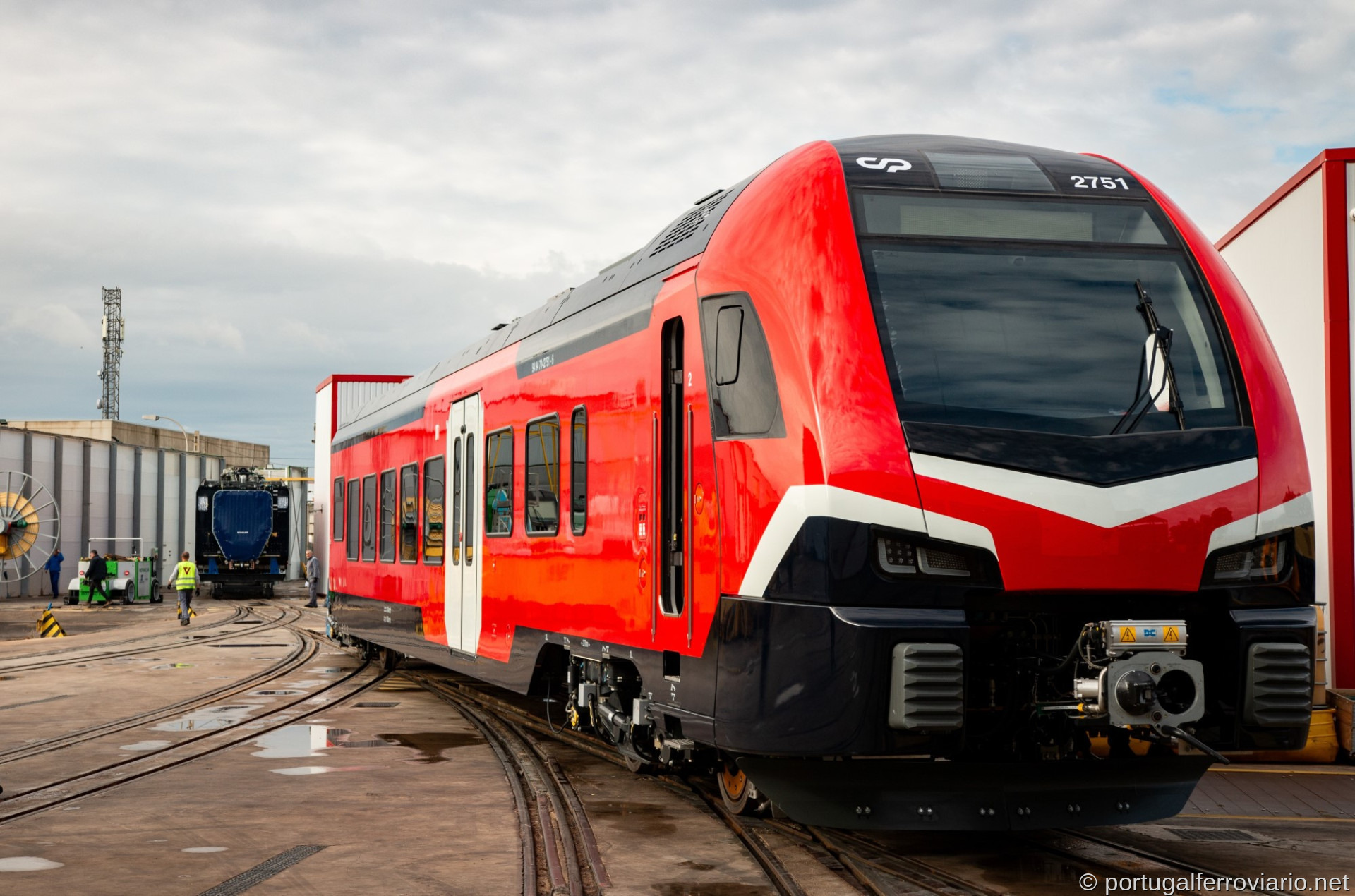 CP 2701 na fábrica da Stadler