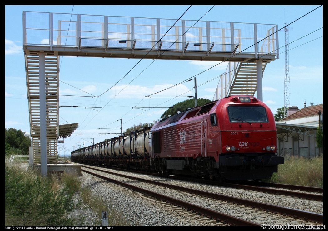 6001 ( 65980 Loulé - Ramal Petrogal Asfaltos) Alva