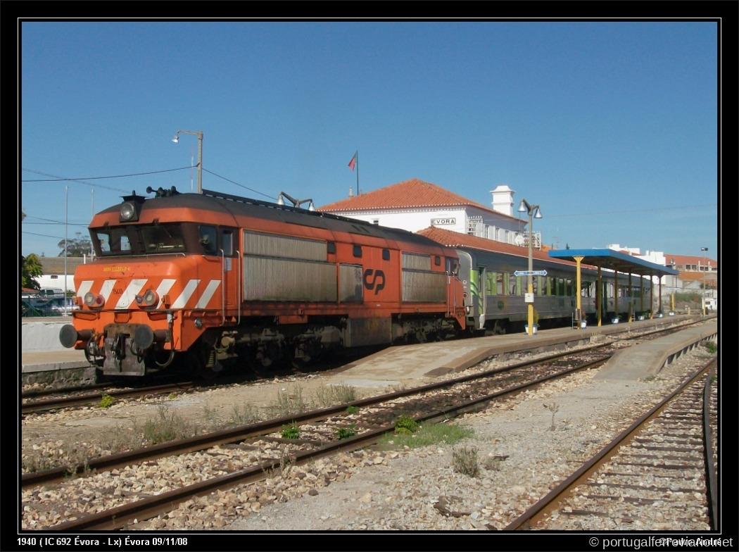 1940 (IC 692 Évora-Lx) Évora 09-11-2008