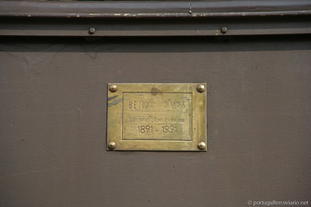 Placa comemorativa do centenário da Beira Baixa