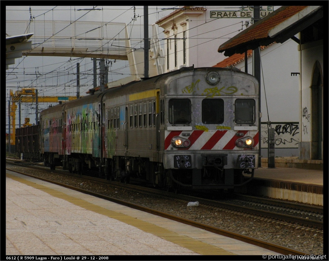0612 (R 5909 Lagos - Faro) Loulé @ 29122008