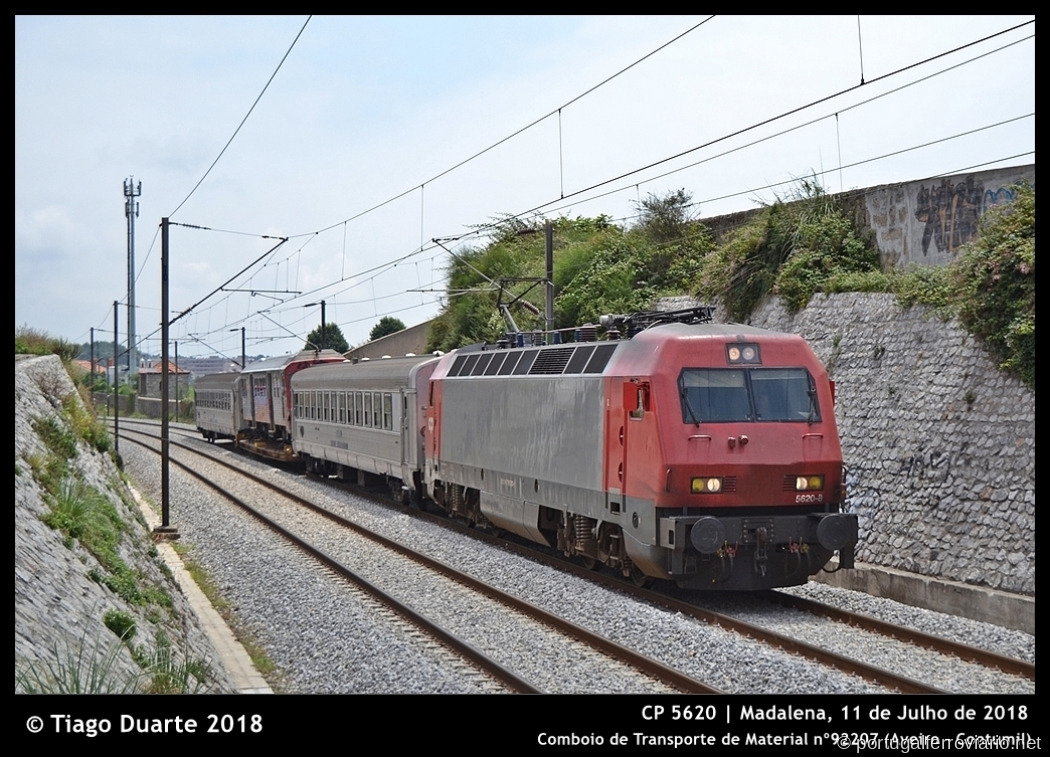 CP 5620 - Madalena - Especial 92207 - 11 de Julho