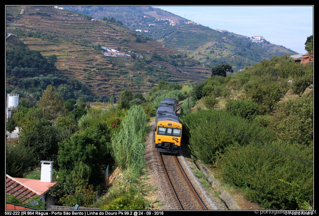 592-222 (IR 864 Régua - Porto São Bento ) Linha do