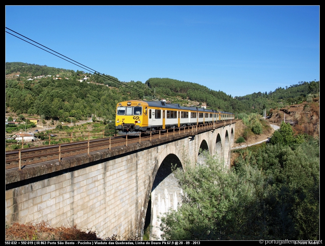 592-032 + 592-019 ( IR 863 Porto São Bento - Pocin