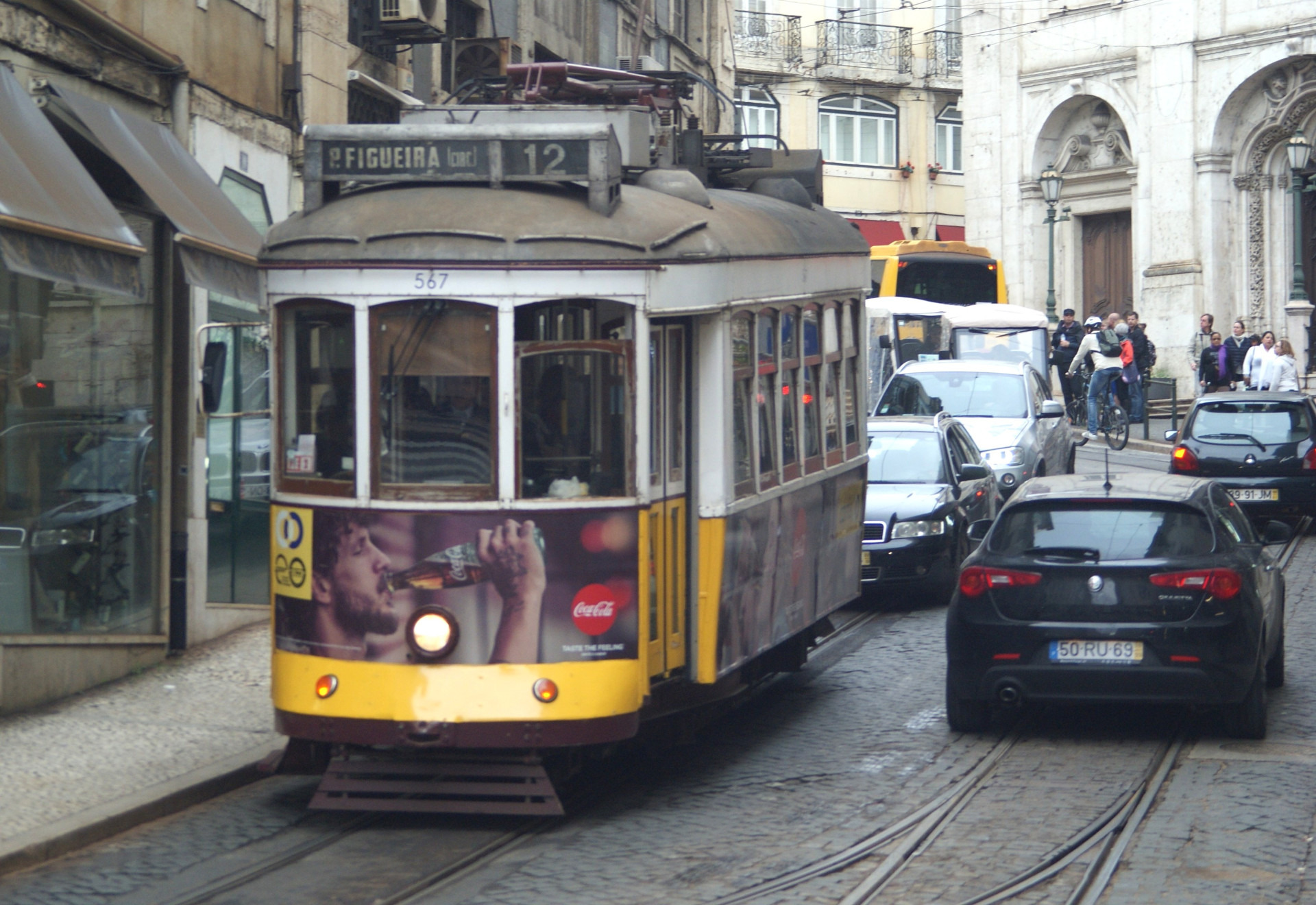 Carris Eléctrico 567, Carreira 12, Lisboa, 05/11/2016