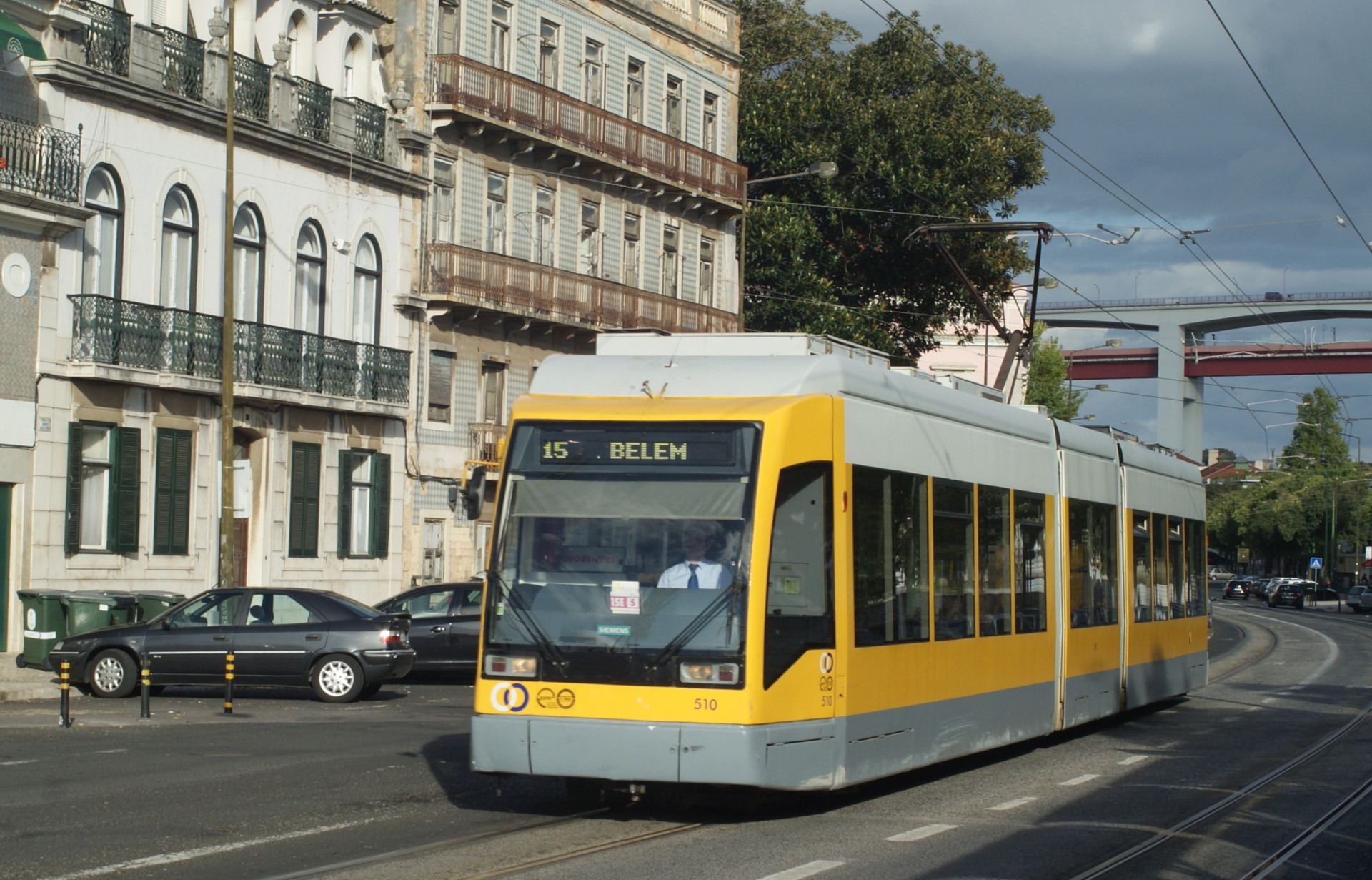Carris Eléctrico 510, Carreira 15, Lisboa, 06/11/2016