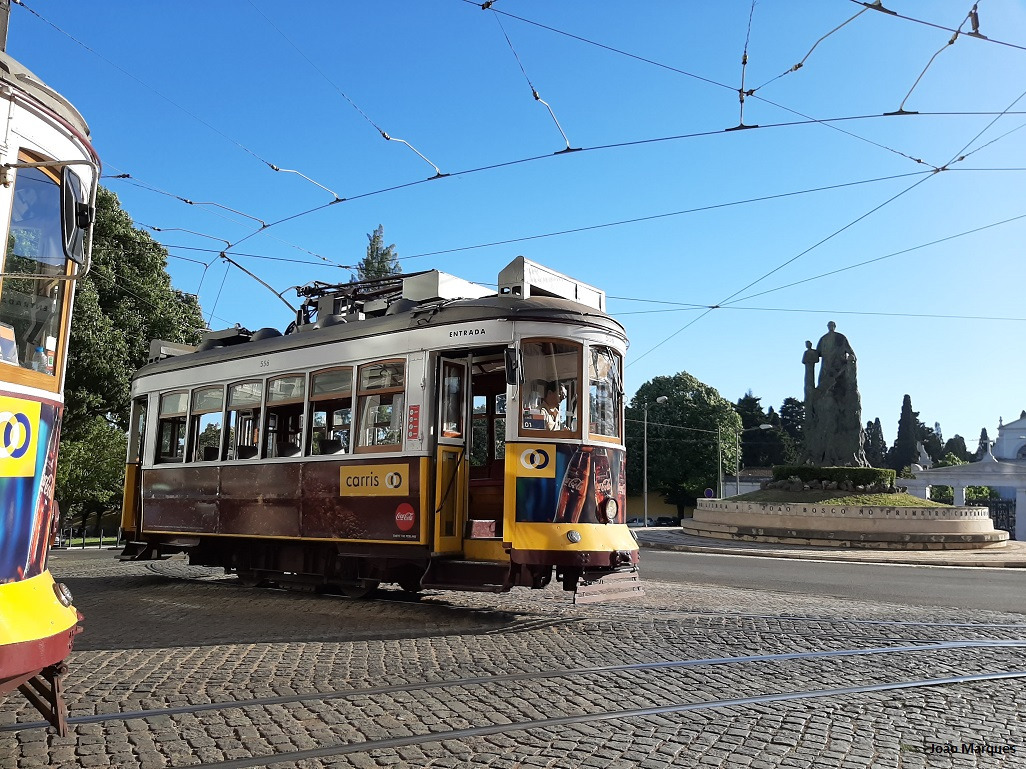 556 @ Prazeres, Carreira 28, com o 543 à espreita, fim tarde de 23 maio 2020