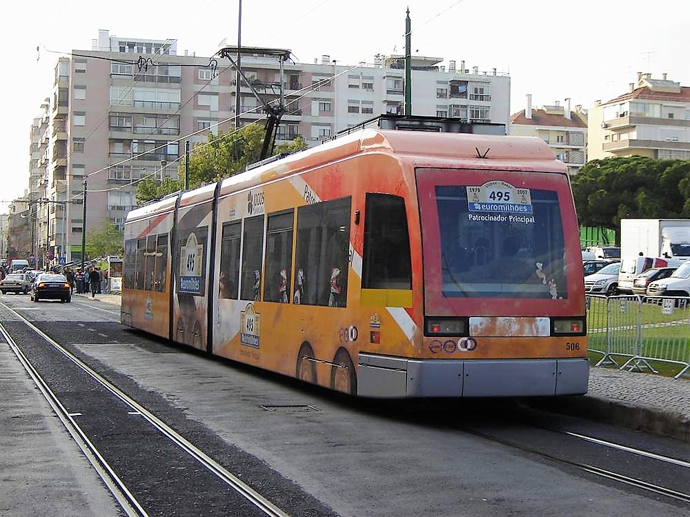 506 Dakar, em Belém, para Algés, na tarde de 05 janeiro 2007