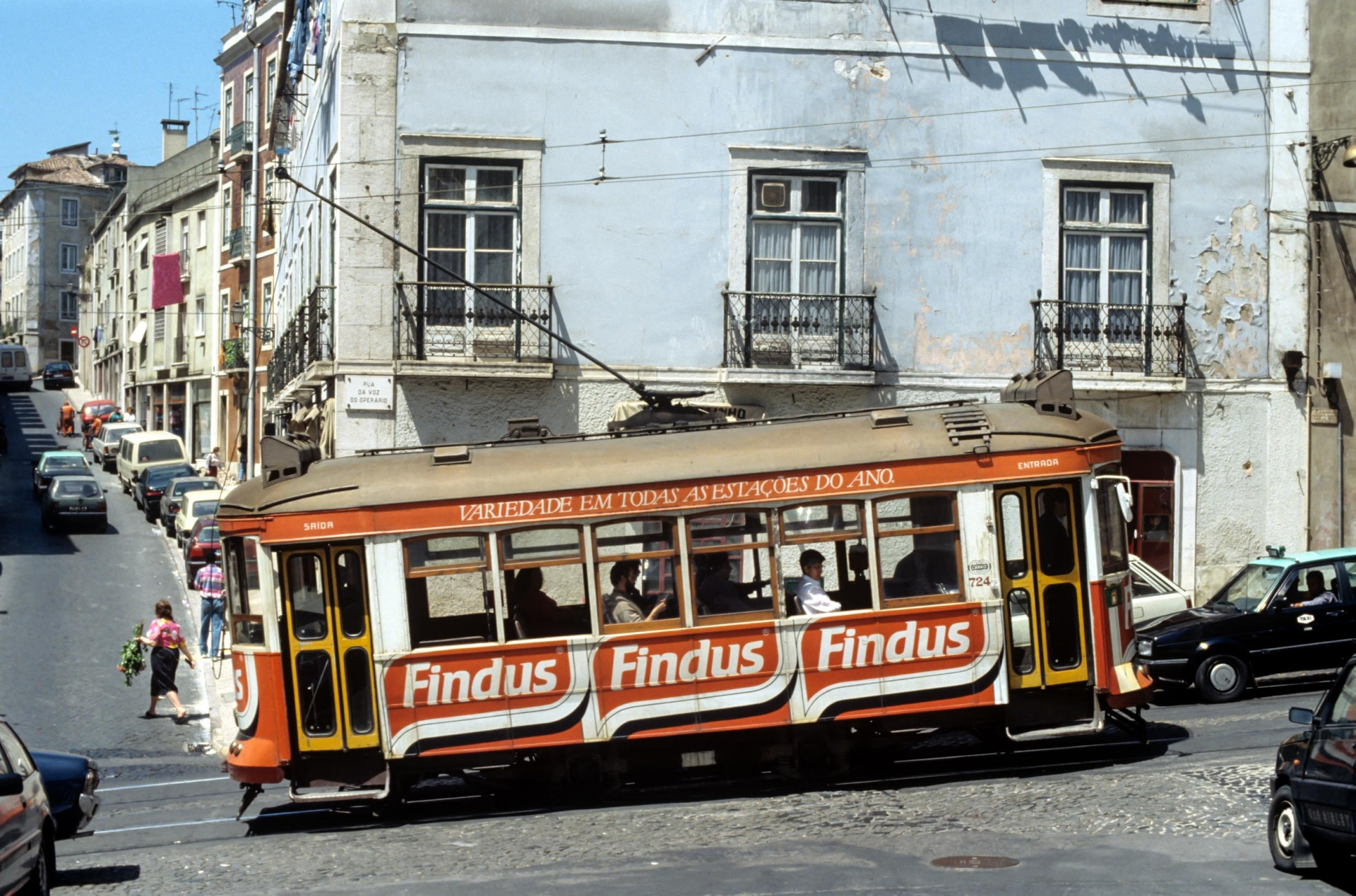 Carris 724; Lisboa - Largo de Sao Vicente / Rua da Voz do Operario; 03.06.1993