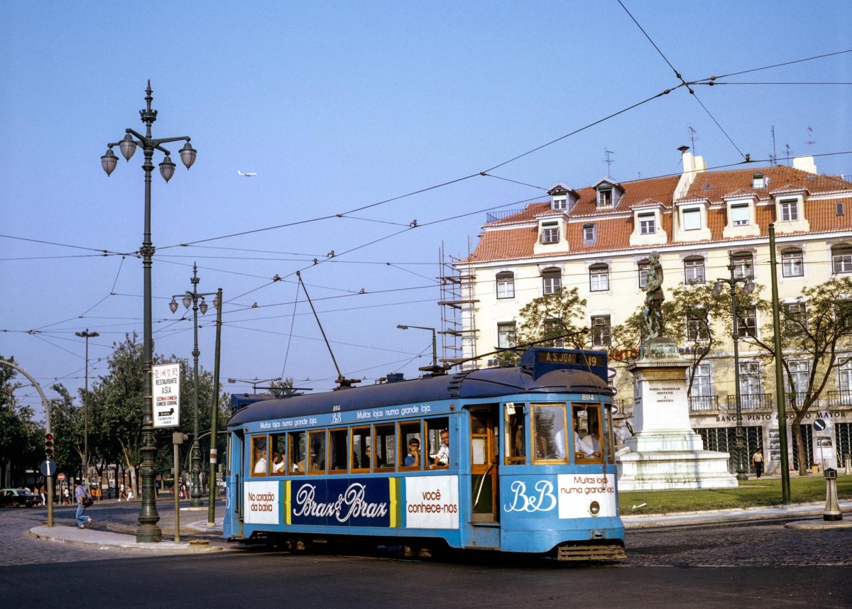 CARRIS 804; Cais do Sodré / Praça do Duque da Terceira; 28.08.1983