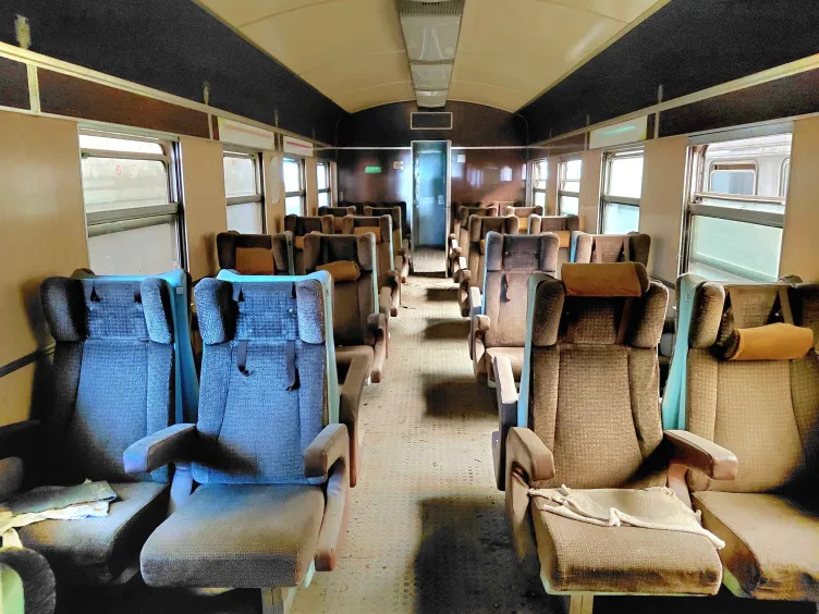Interior da 1ª Classe das Séries 0600/0650