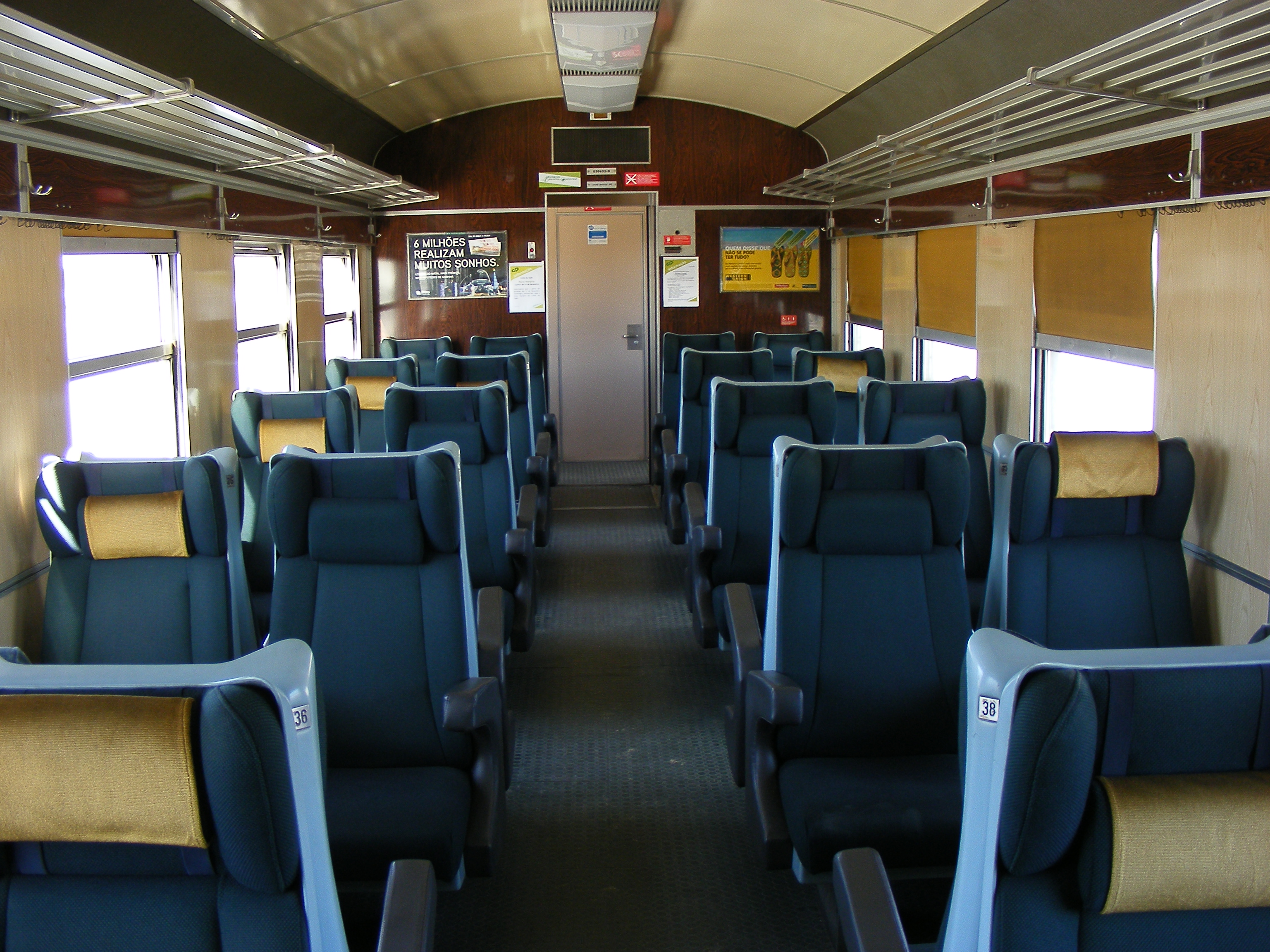 Interior da 1ª classe
